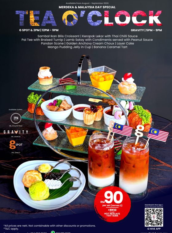 Merdeka Tea O' Clock Flyer